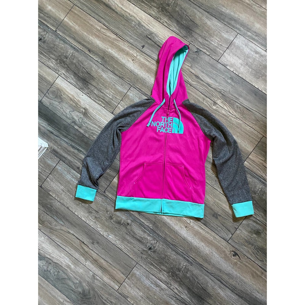 The North Face Women's Pink Hooded Jacket Sz M